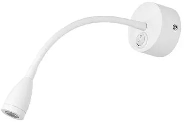Aplica LED de perete directionabila design modern Flex alb NVL-9701611