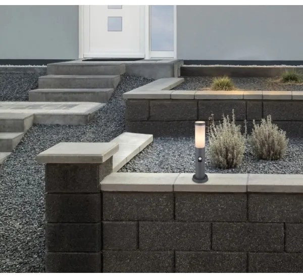 Globo 3158AS - Lampă exterior cu senzor BOSTON 1xE27/60W/230V