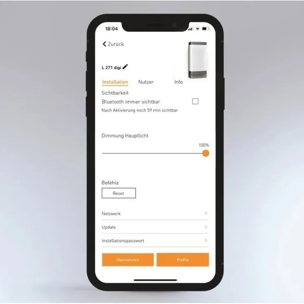 Steinel 067212 - Lampa LED exterioară cu senzor L 271 SC LED/6,6W/230V IP44