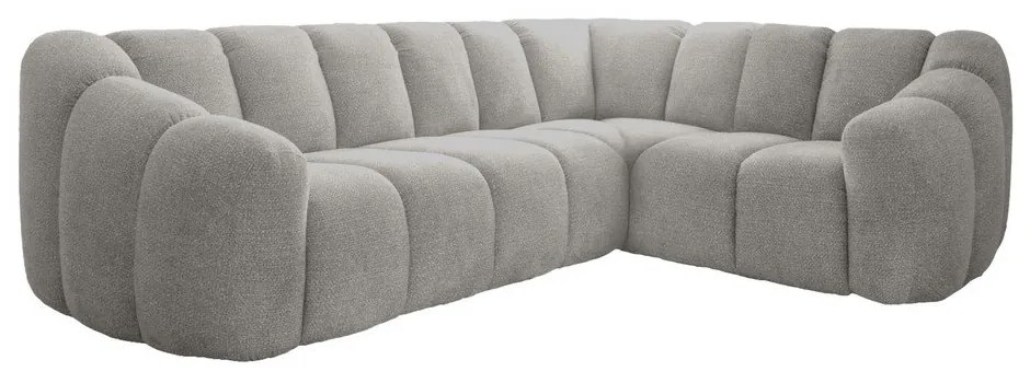 Colțar gri deschis (cu colț pe partea dreaptă/în formă de ”L”) Shell – Miuform