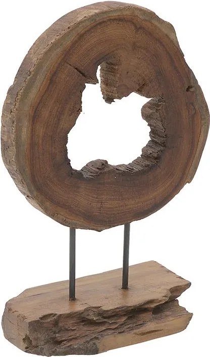 Decoratiune din lemn masiv Pretoria