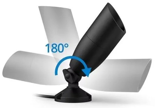 WiZ - Set 2x LED RGBW spot exterior dimabil 10W 230V IP65 Wi-Fi