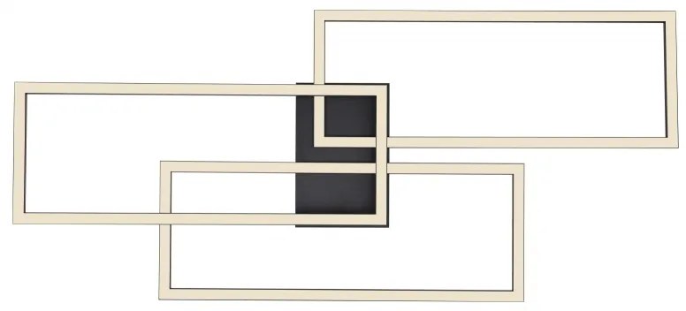 Lustra LED aplicata cu telecomanda design modern geometric TINY 58W
