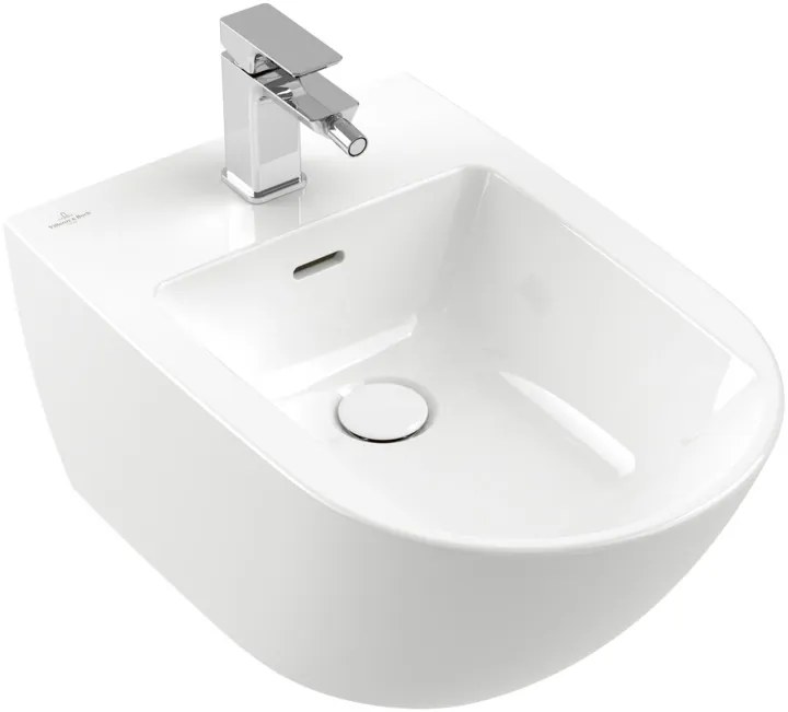 Villeroy &amp; Boch Subway 3.0 bideu agăţat alb 44700001