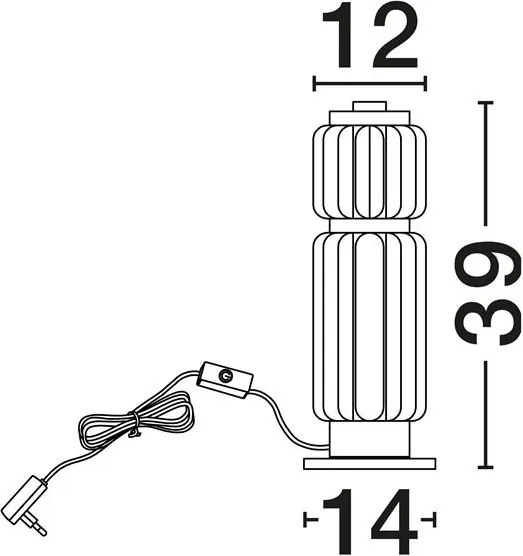 Veioza/Lampa de masa LED stil modern LIESSA