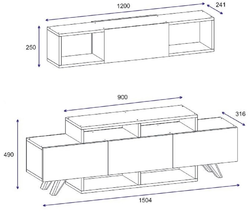 Mobilier living Duvabu (Nuc) . 1095607