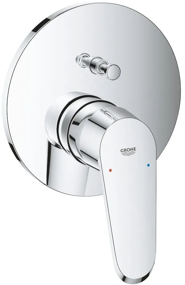 Grohe Eurodisc Cosmopolitan Baterie cada dus monocomanda incastrata, crom