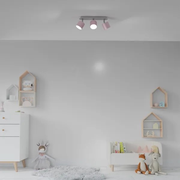 Spot DIXIE 3xGX53/11W/230V roz