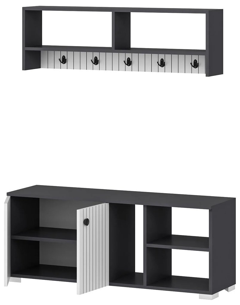 Mobilier Hol Vabite 1 (antracit + alb) . 1093908