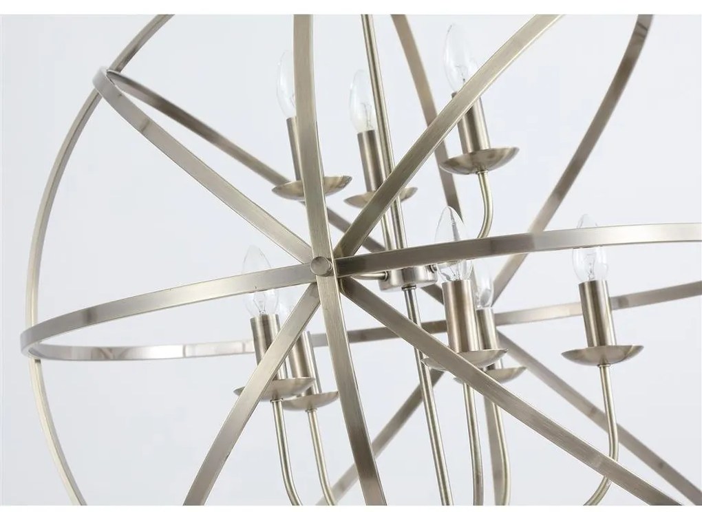 Lustra suspendata stil traditional Orbit 8Lt, alama antic