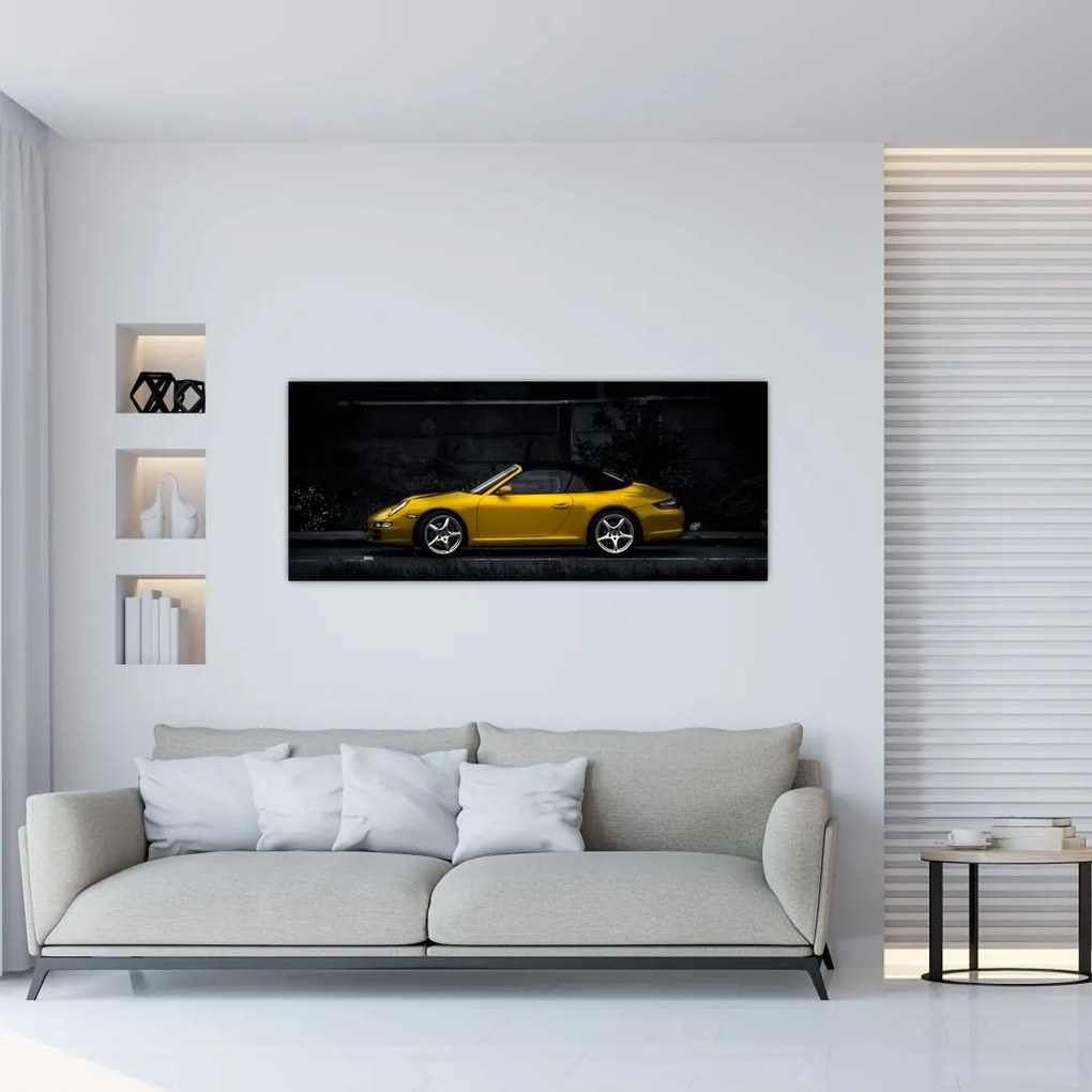 Tablou - Mașină sportivă (120x50 cm)