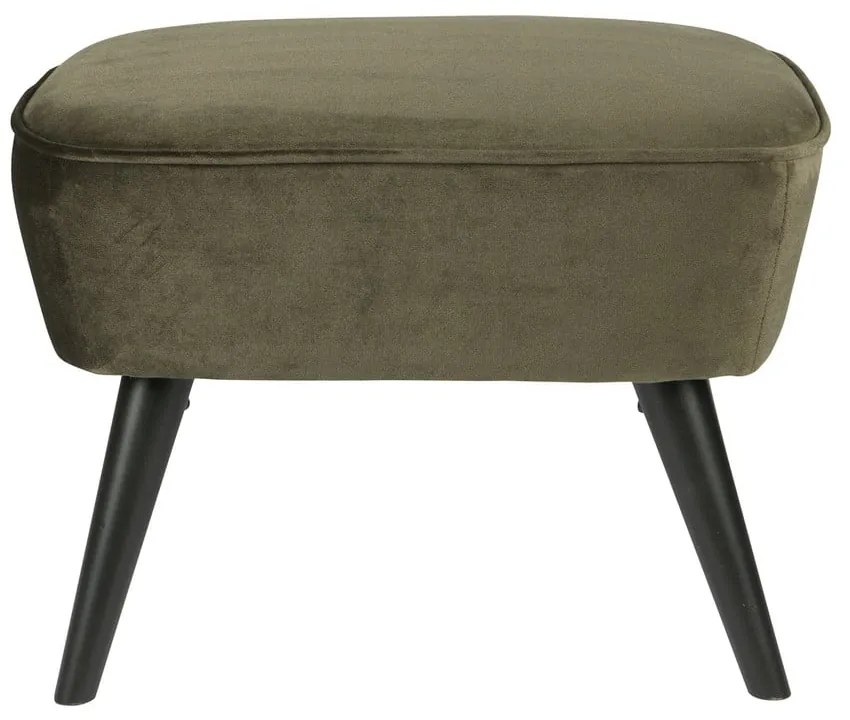 Taburet WOOOD Sara, verde măsliniu