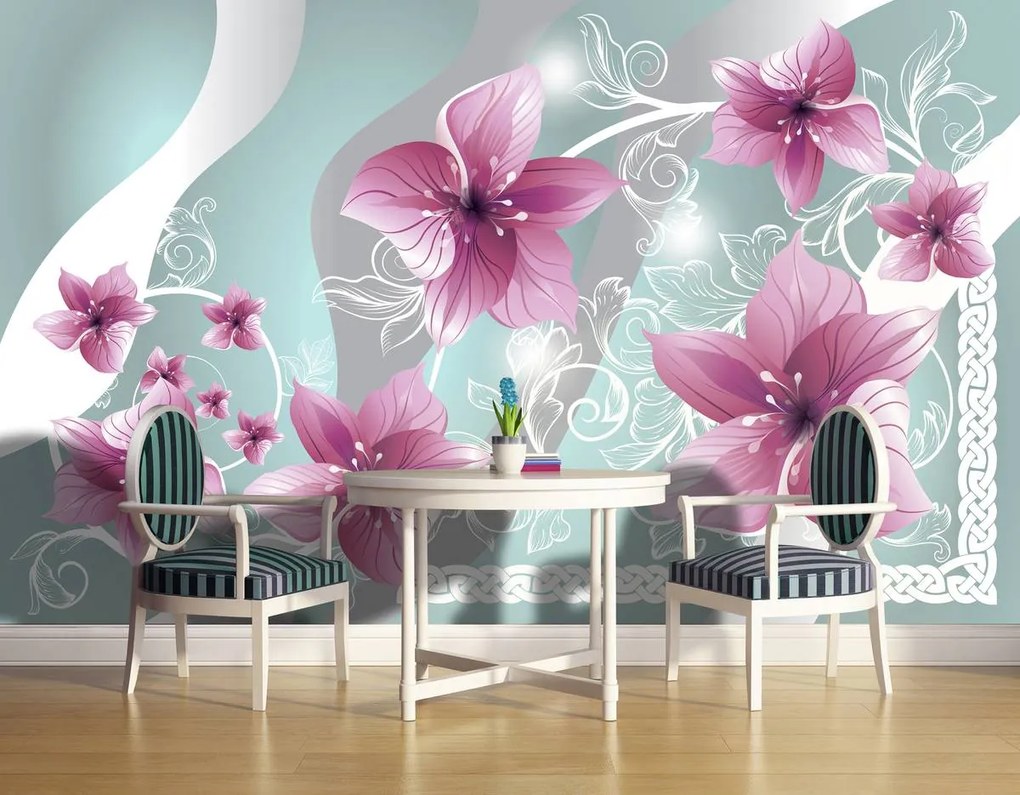 Fototapet - Flori (152,5x104 cm)
