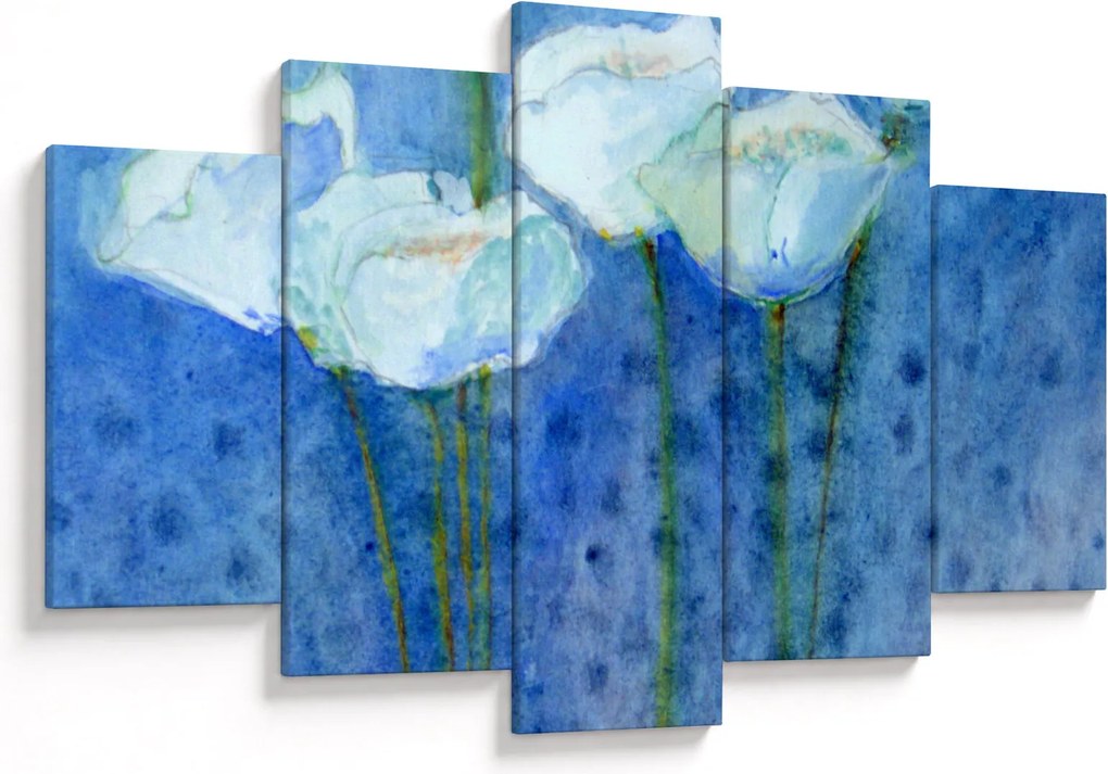 Tablou - Lalele albe (150x105 cm)