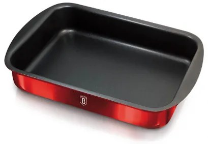 Tava pentru cuptor dreptunghiulara 35x27 cm Burgundy Metallic Line Berlinger Haus BH 1540