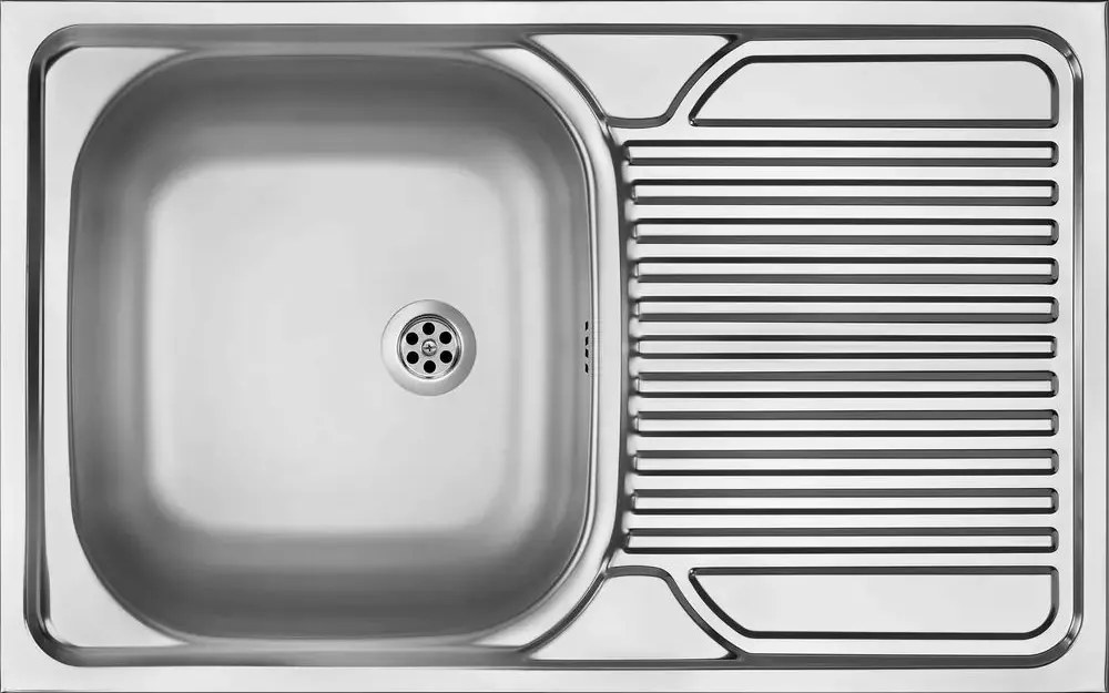 Chiuveta Deante Tango inox satinat cu cuva reversibila 80x50 cm