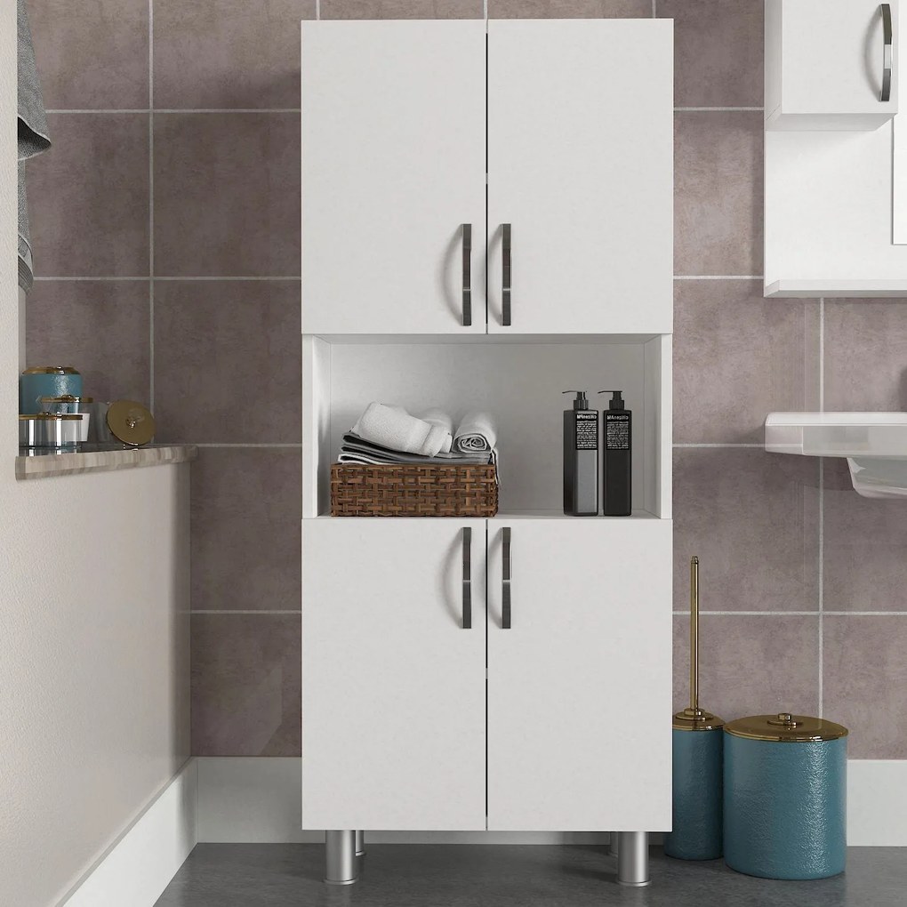 Cabinet de baie William - White