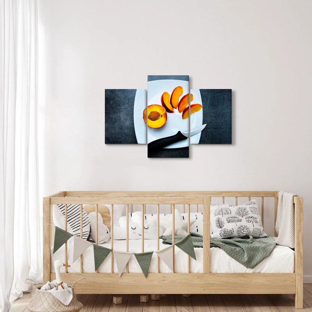 Tabloul cu piersică (90x60 cm)