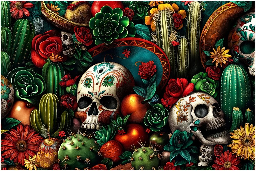 Tablou - Concept mexican (90x60 cm)