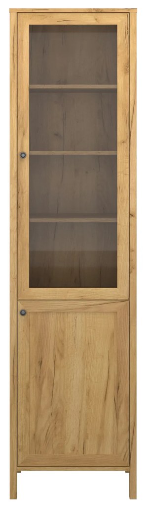 Vitrină Keira 1D1W (Stejar craft auriu). 1052998
