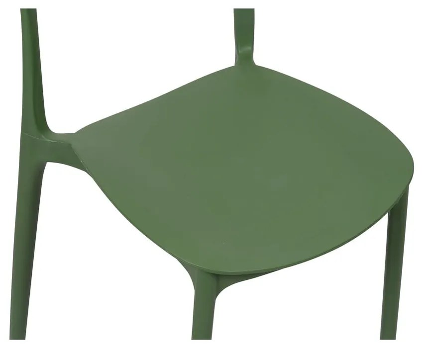 Scaun de grădină verde din plastic Biá – Bonami Essentials