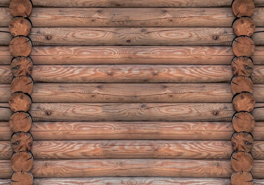 Fototapet - Turn din lemn (152,5x104 cm)