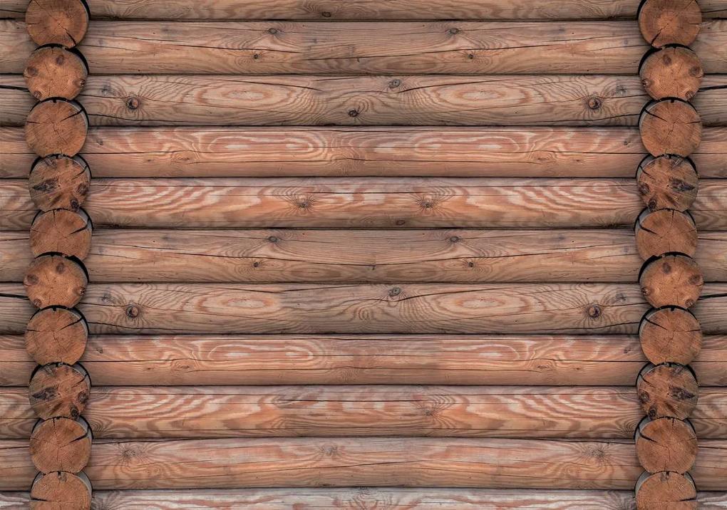 Fototapet - Turn din lemn (254x184 cm), în 8 de alte dimensiuni noi