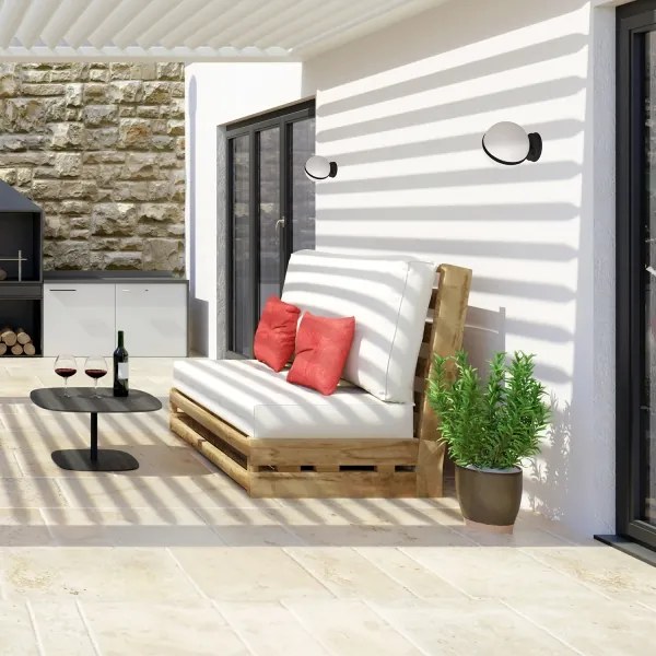 Aplică de exterior CIRCULO 1xE27/40W/230V IP44