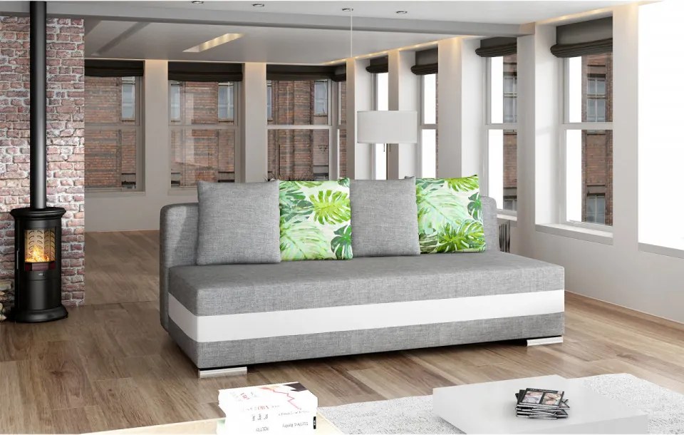 Canapea Calia extensibil, 86x48x83 cm – Sawana 21, Soft 17, Jungle 32