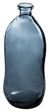 Vaza Sticla Recycle Blue, 73 Cm