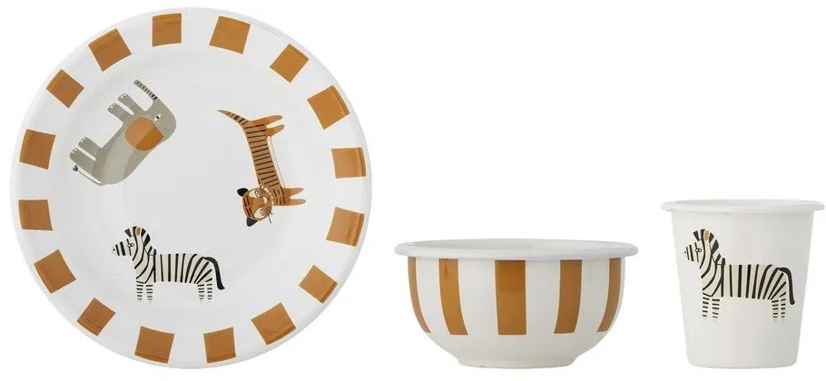Set de veselă pentru copii 3 buc. Jesse – Bloomingville Mini