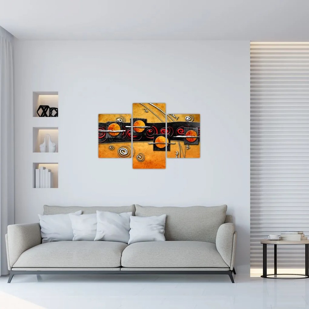Tablou abstacției - Panete (90x60 cm)