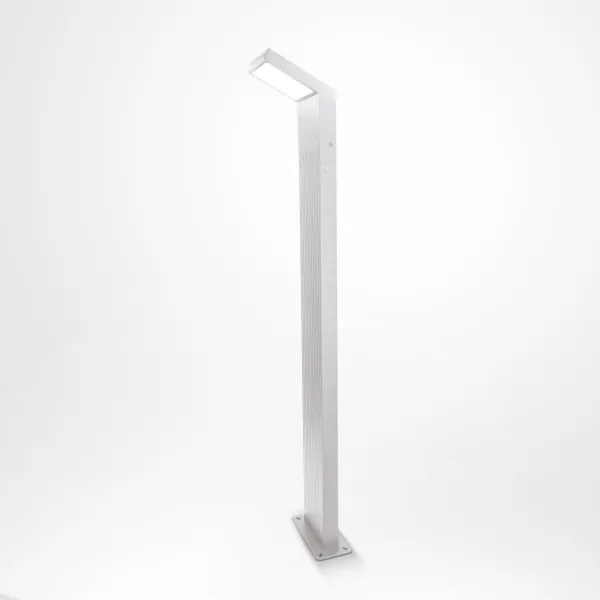 Brilagi - Lampă de exterior LED RIANO, 8 W, 230 V, argintie, IP65, 80 cm
