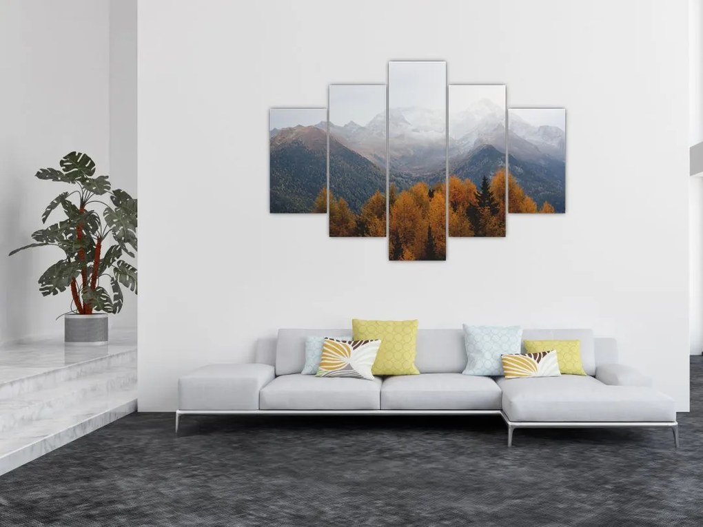 Tablou - Crestele munților (150x105 cm)