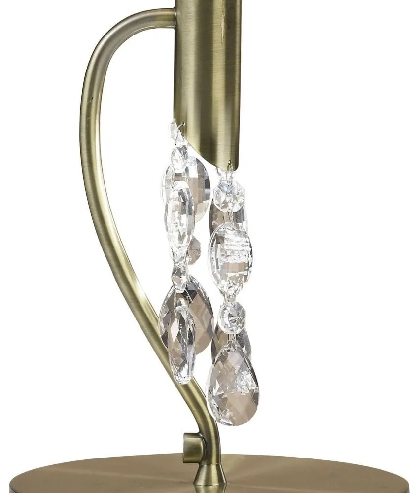 Veioza, Lampa de masa eleganta Tiffany alama antique/ abajur soft bronz
