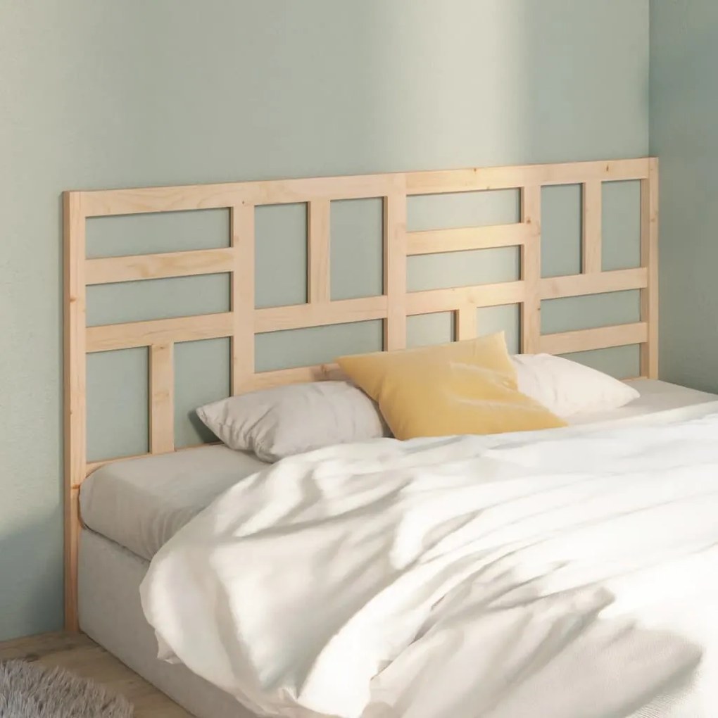 vidaXL Tăblie de pat, 206x4x104 cm, lemn masiv de pin