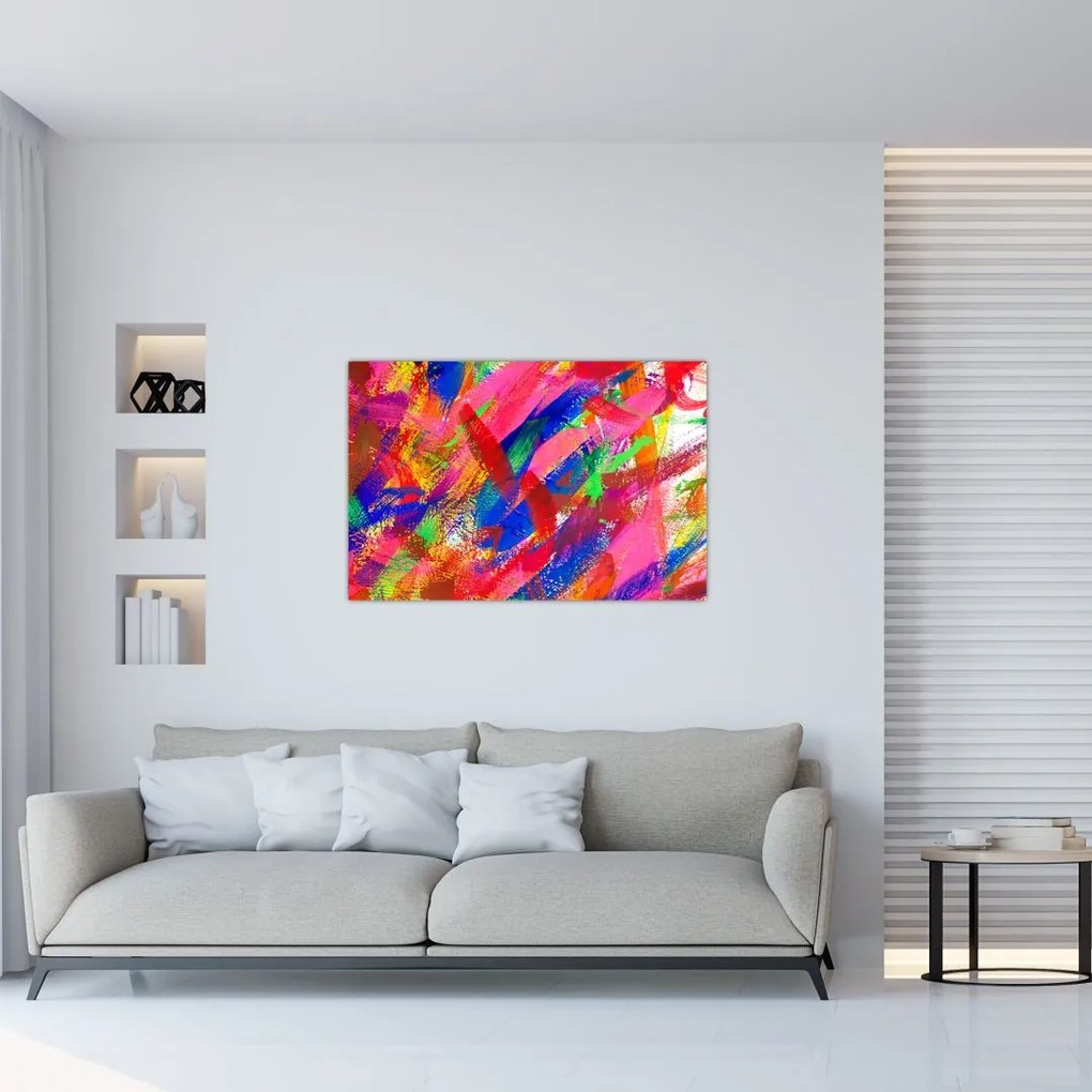 Tablou - Abstract colorat (90x60 cm)