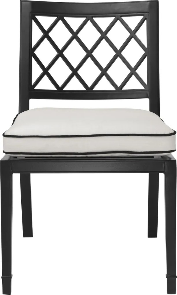 Scaun pentru interior si exterior Paladium, negru 113618 HZ