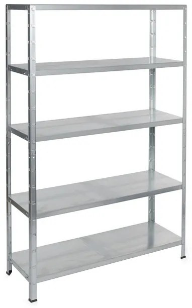 Etajera metalica cu 5 rafturi, 120x40x180 cm