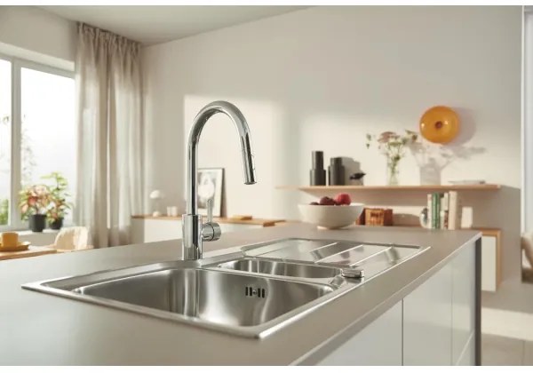 GROHE 31572SD1 - Chiuvetă K500 1000 × 500 mm inox