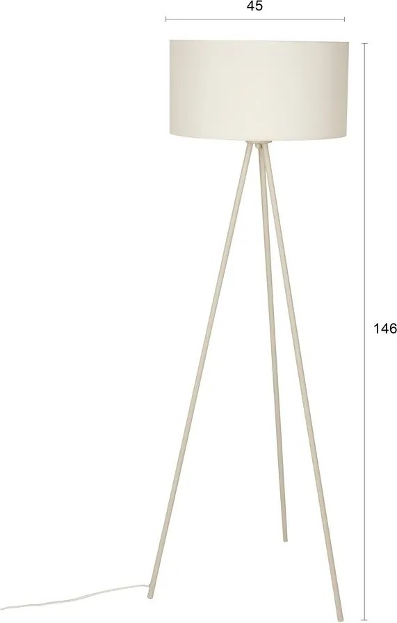 Lampadar bej (înălțime 146 cm) Susie – White Label