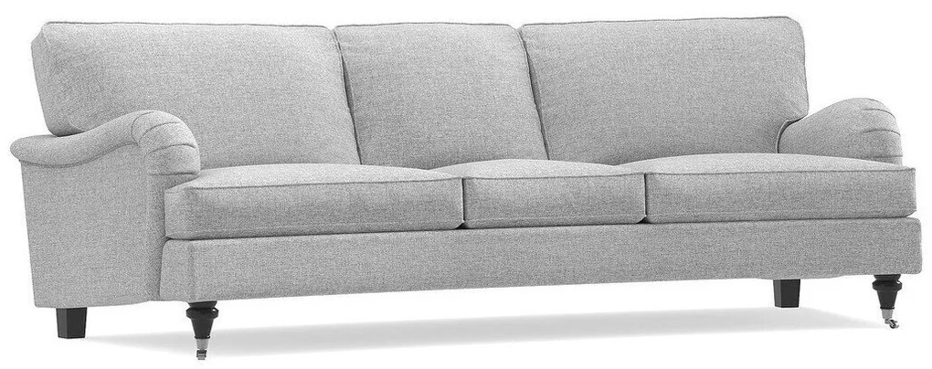 Canapea Bloomington A102Numărul de locuri: 3, 235x100x80cm, 95 kg, Tapiterie, Picioare: Metal, Lemn, Role