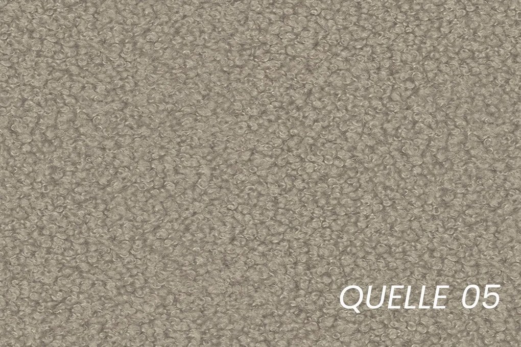 Pat tapițat cu ladă de depozitare Tesia 160x200 - bouclé bej Quelle 05