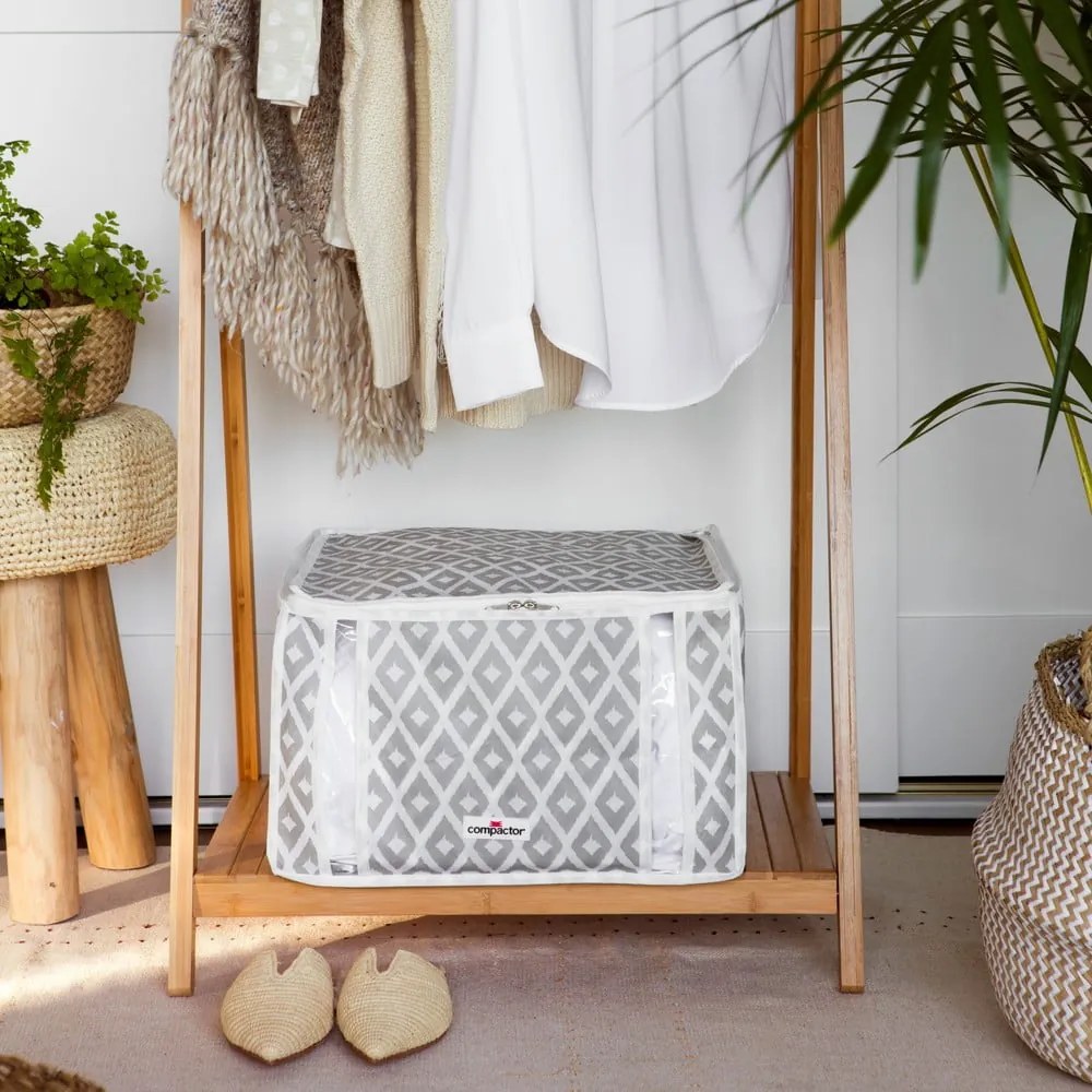 Suport din bambus pentru haine Compactor Range Wood