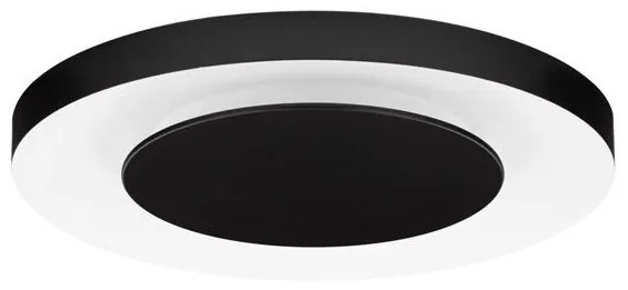 Plafoniera LED design slim PADA negru D-60cm