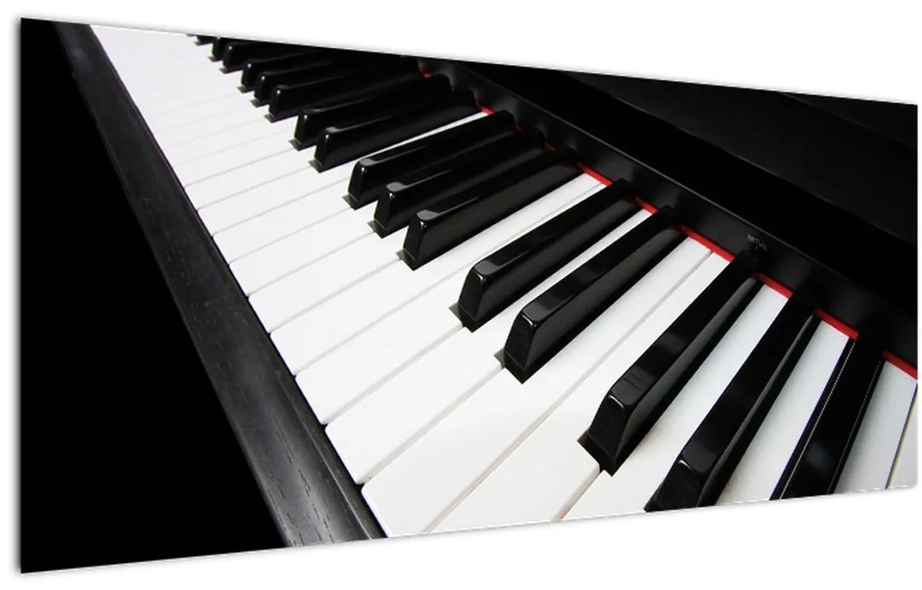 Tablou ccu clapele de pian (120x50 cm)