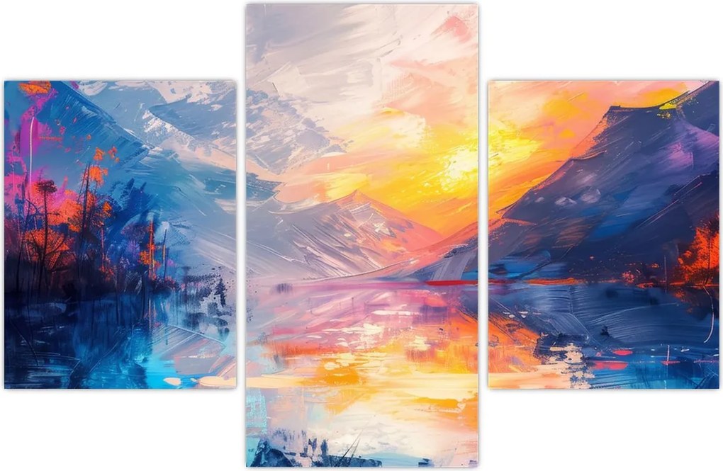 Tablou - Pictura peisajului (90x60 cm)