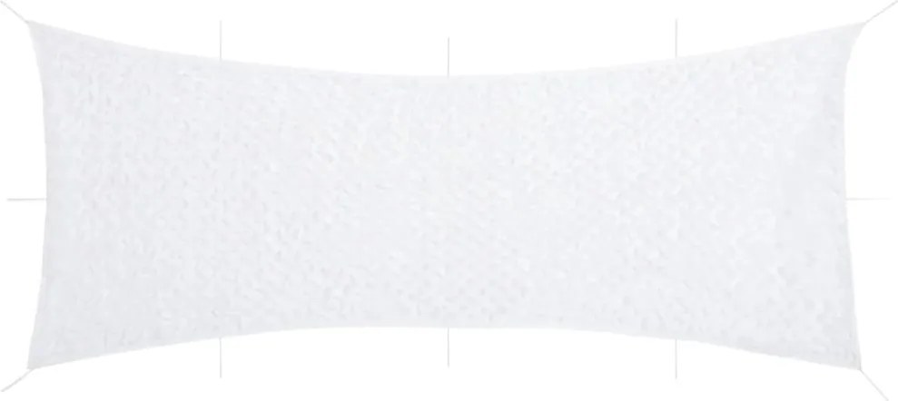 vidaXL Plasă de camuflaj cu geantă de depozitare, alb, 844x429 cm