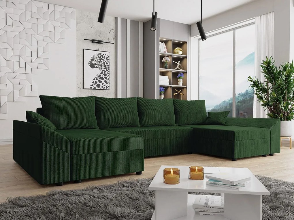 Colțar în formă de U Poltosa U (Verde închis) (cu sp. depozitare). 1104961