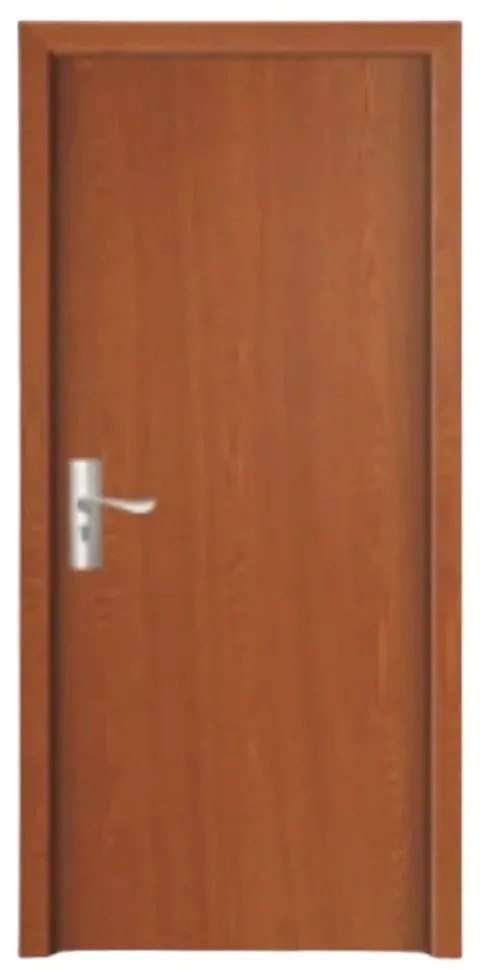Usa Interior din MDF Novo Doors ND81, Cadru din Lemn Masiv, KIT COMPLET, Toc , Manere si balamale incluse (Culoare: Alb, Toc: Fix, Maner: Patrat